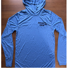 Unisex BLUE Sun Shirt Long Sleeve Hoodie
